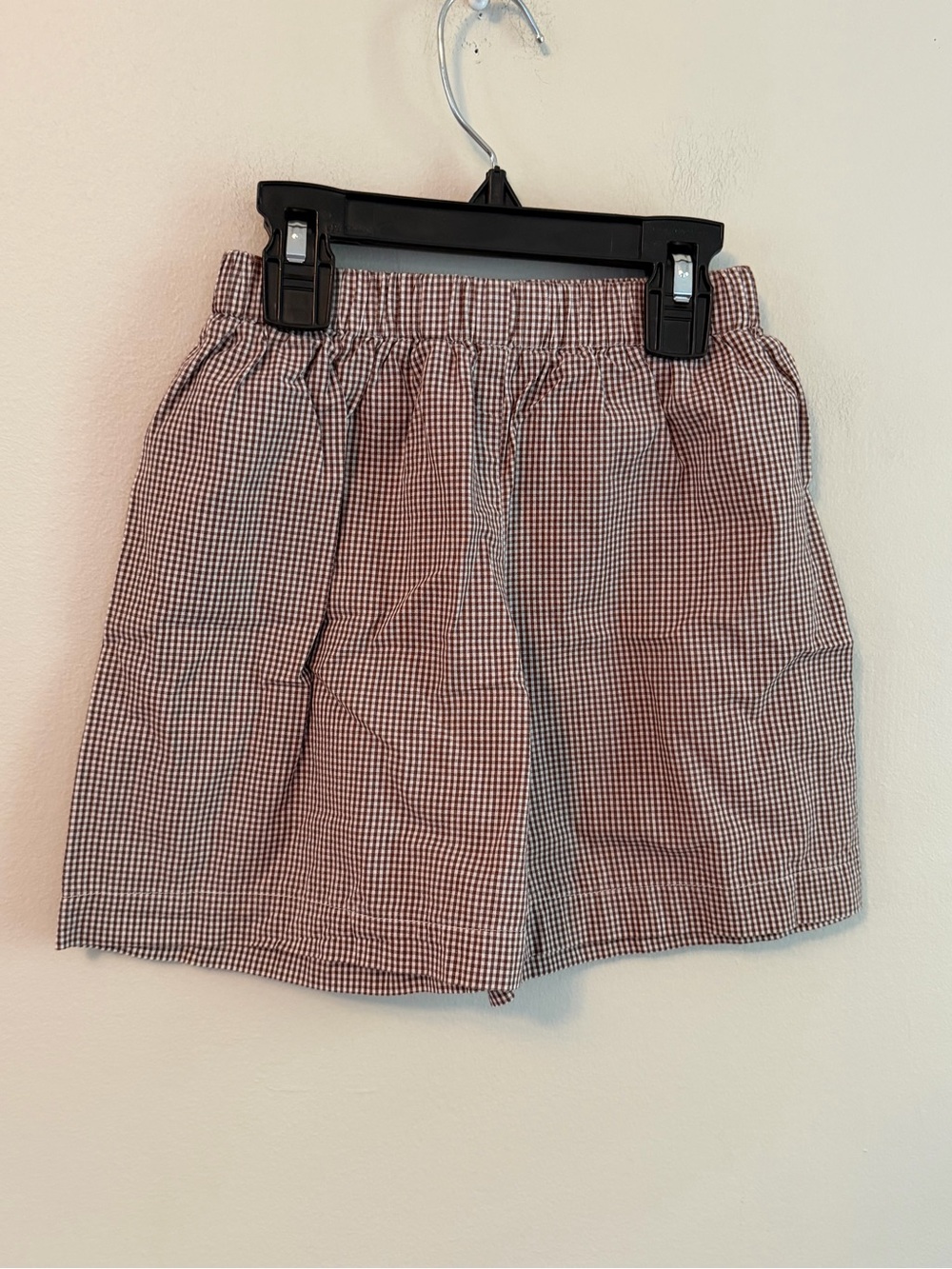 Hannah Kate Brown Gingham Shorts